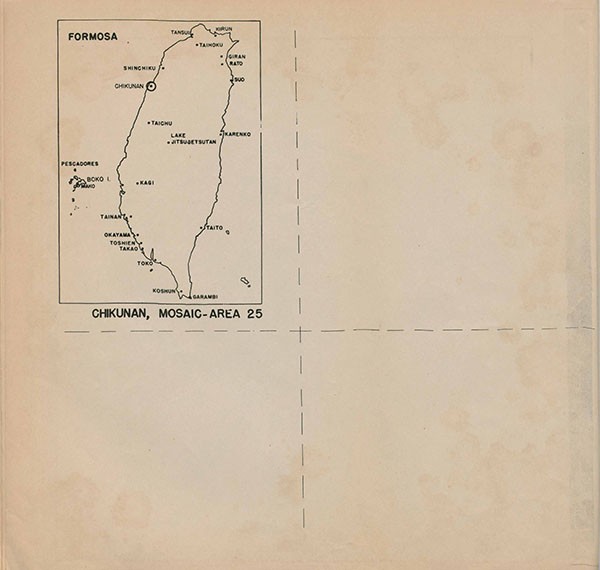 Map: Chikunan, Mosaic - Area 25.