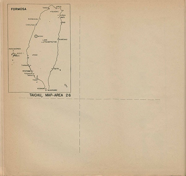 Map: Taichu, Map - Area 26.