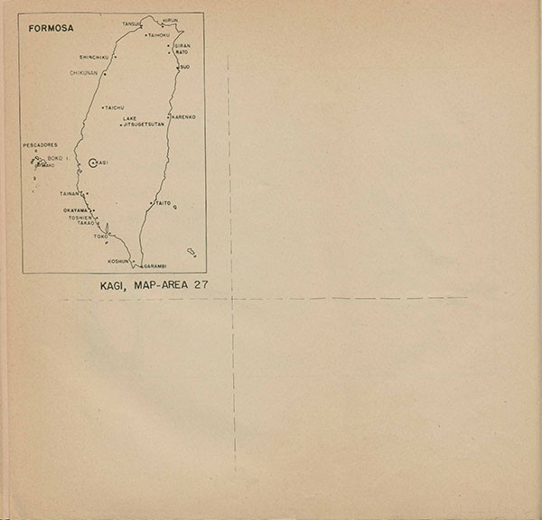 Map: Kagi, Map - Area 27.