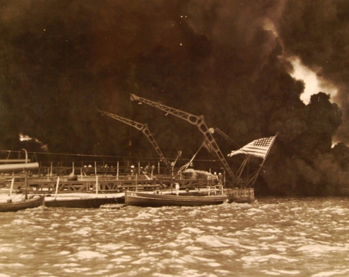 80-G-32422: Japanese Attack on Pearl Harbor, December 7, 1941