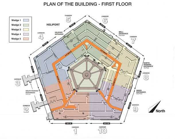 Plan of the Building - First Floor.