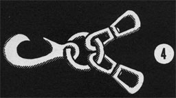 Drawing of a western hook.