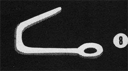 Drawing of a burton hook.