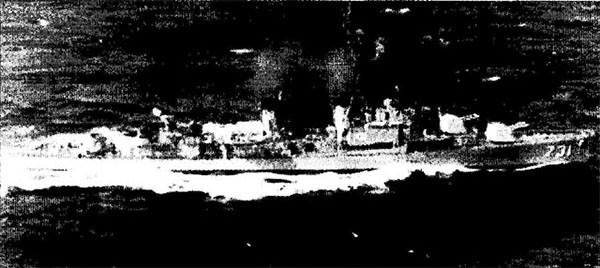 USS Maddox (DD 731) in August 1964