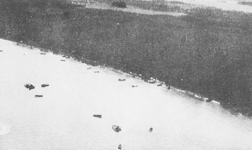 Image of 'Boats landing at Beach Red.'