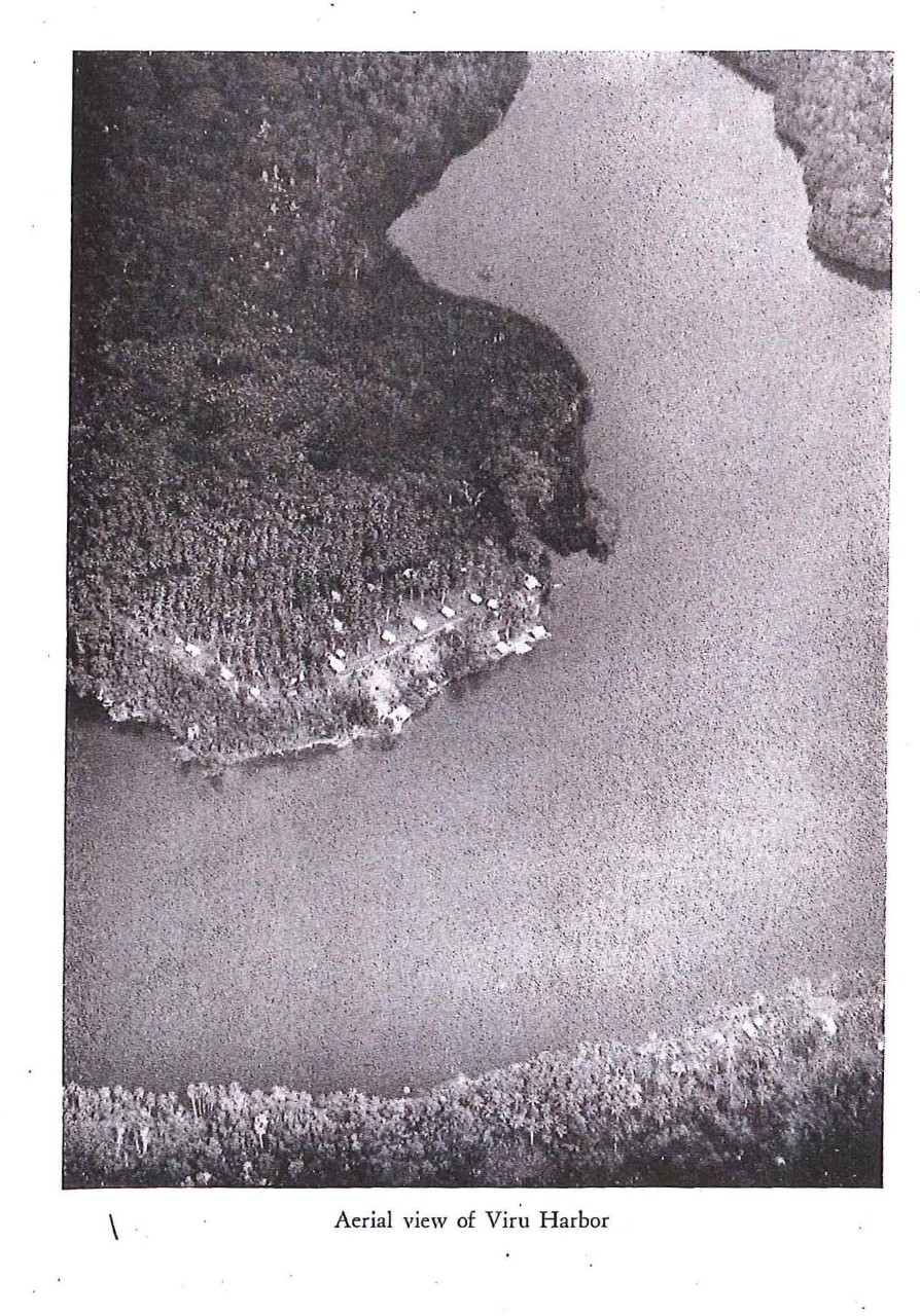 Aerial view of Viru Harbor