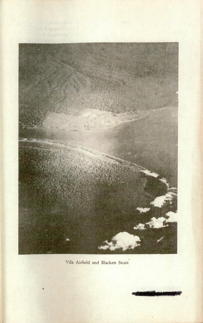 Vila Airfield and Blackett Strait