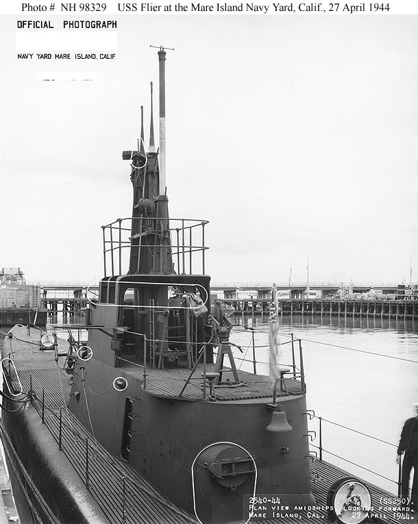 USS Flier (SS 250), 1944