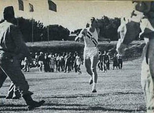 Making sports history - LTJG Bob Beck wins medal in 1960 Olympics.