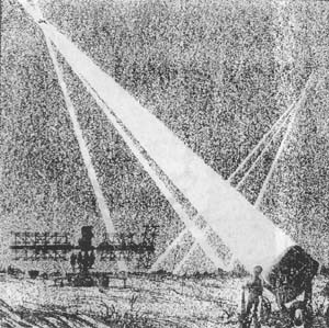 Image of searchlight.