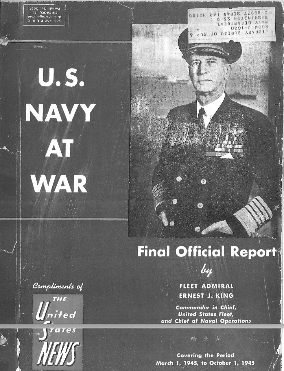 US Navy at War cover