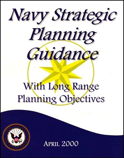 Image - cover - Navy Strategic Planning Guidance