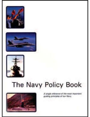 Image - Cover - The Navy Policy Book