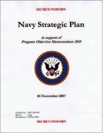 Image - Cover: Navy Strategic Plan