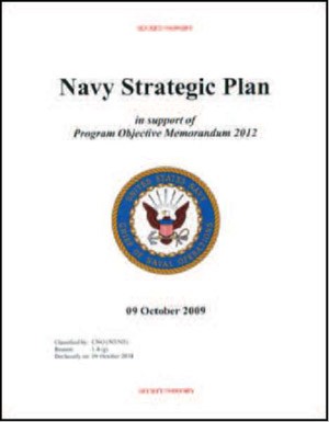 Image - Cover: navy Strategic Plan