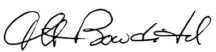 Bowditch signature