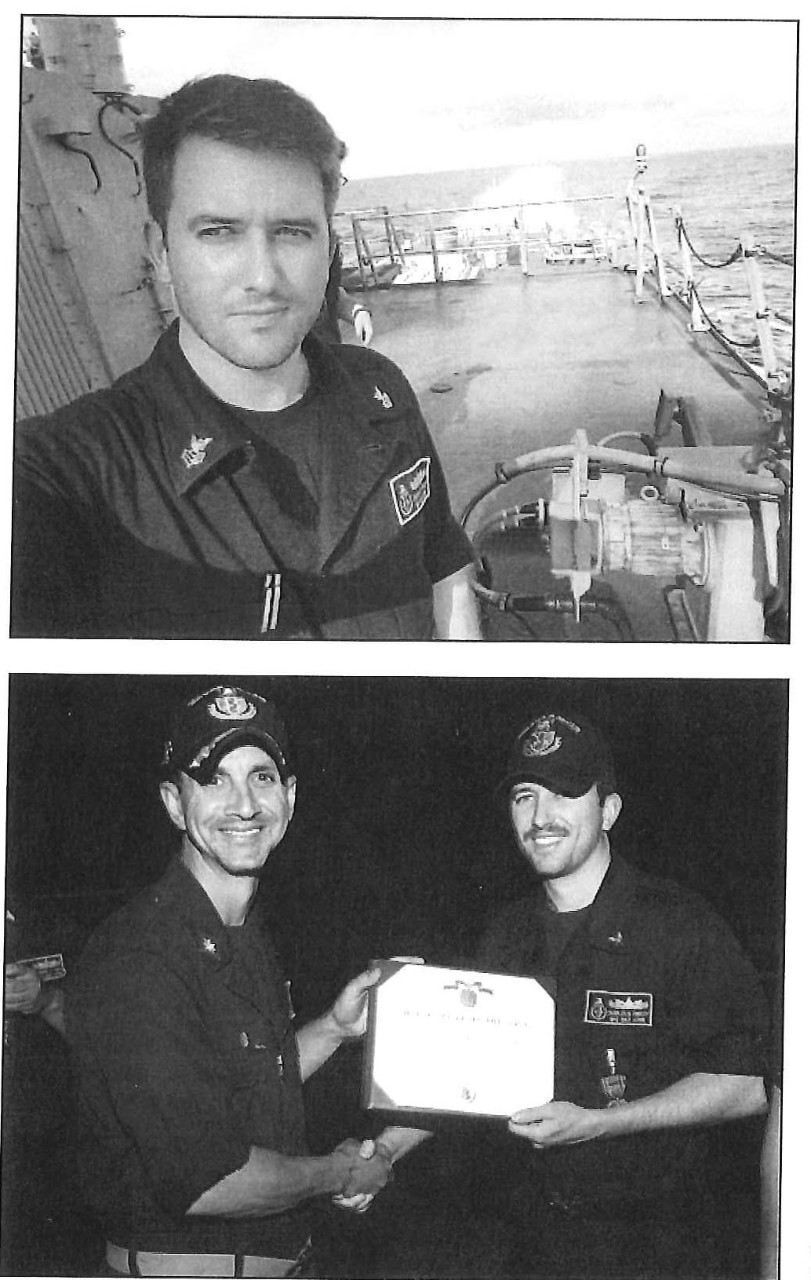 Photos of Chief Petty Officer Findley