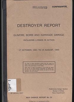 Destroyer Report cover