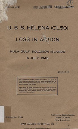 Cover image of War Damage Report No. 43.