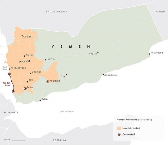 Mapping of the Yemen Conflict, European Council on Foreign Relations