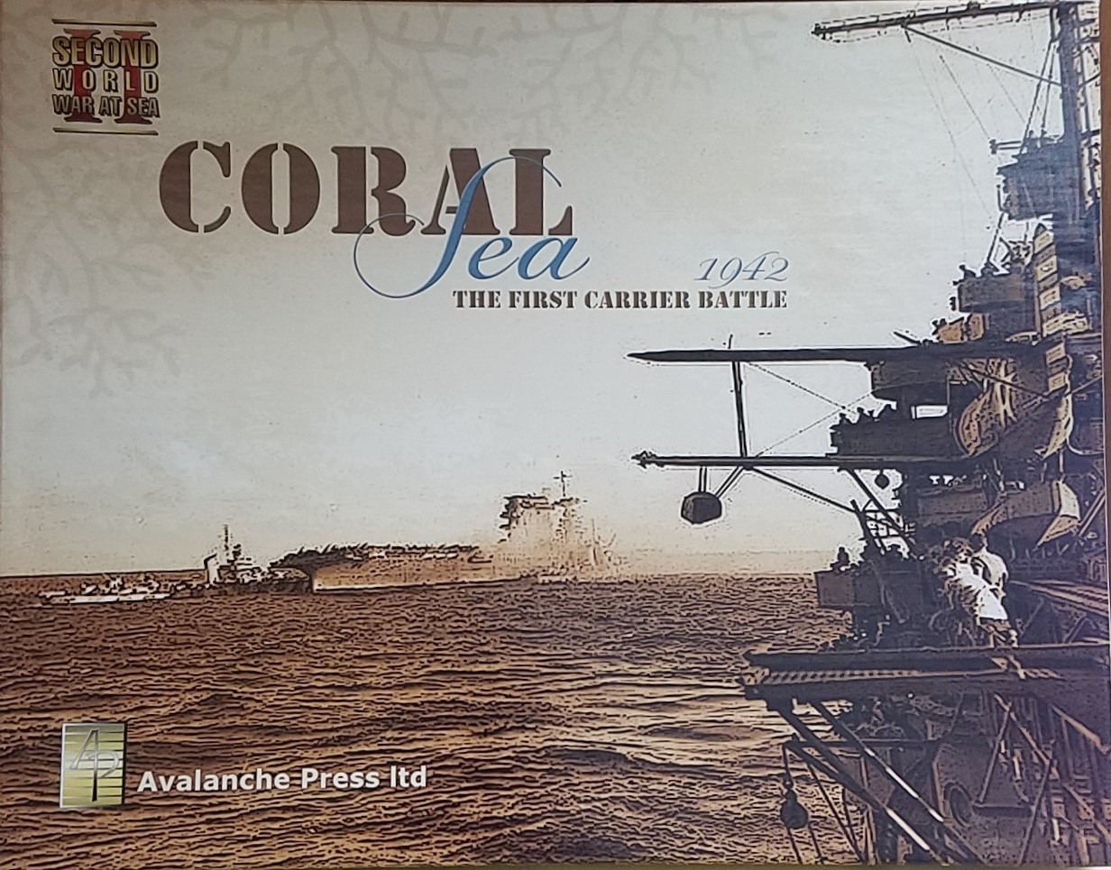 JPEG photo of the cover of board game Coral Sea: The First Carrier Battle