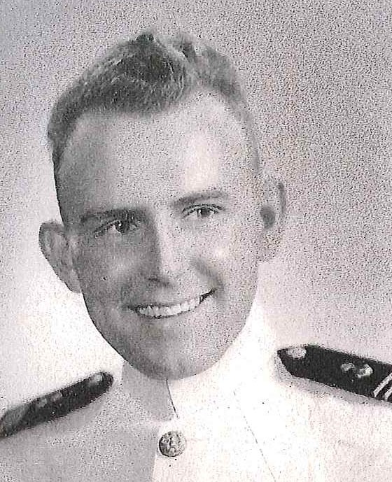 Photo of Captain Paul E. Arbo copied from page 331 of the 1943 edition of the U.S. Naval Academy yearbook 'Lucky Bag'.