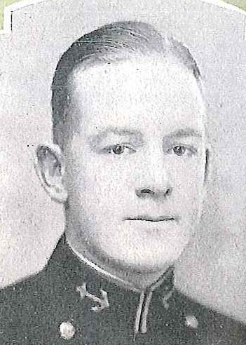 Photo of Captain Henry J. Armstrong copied from page 186 of the 1927 edition of the U.S. Naval Academy yearbook 'Lucky Bag'.