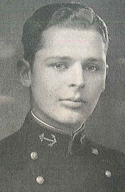 Photo of Captain Robert G. Armstrong copied from page 513 of the 1926 edition of the U.S. Naval Academy yearbook 'Lucky Bag'.