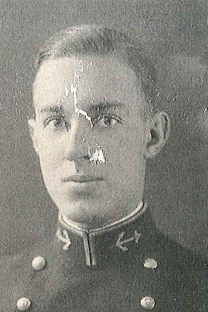 Photo of Captain William C. Asserson, Jr. copied from page 284 of the 1926 edition of the U.S. Naval Academy yearbook 'Lucky Bag'.