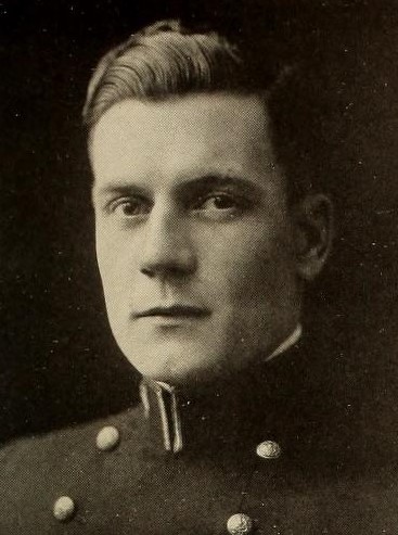 Photo of Commander William B. Ault copied from the 1922 edition of the U.S. Naval Academy yearbook 'Lucky Bag'.