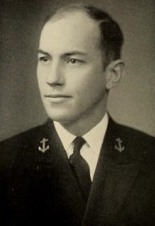 Photo of Captain Marshall H. Austin copied from the 1935 edition of the U.S. Naval Academy yearbook 'Lucky Bag'.