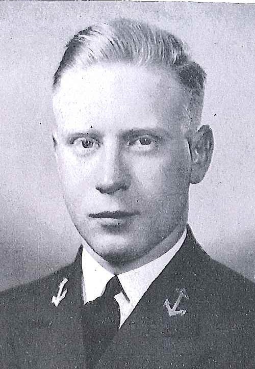 Photo of Rear Admiral Donald G. Baer copied from page 247 of the 1937 edition of the U.S. Naval Academy yearbook 'Lucky Bag'.