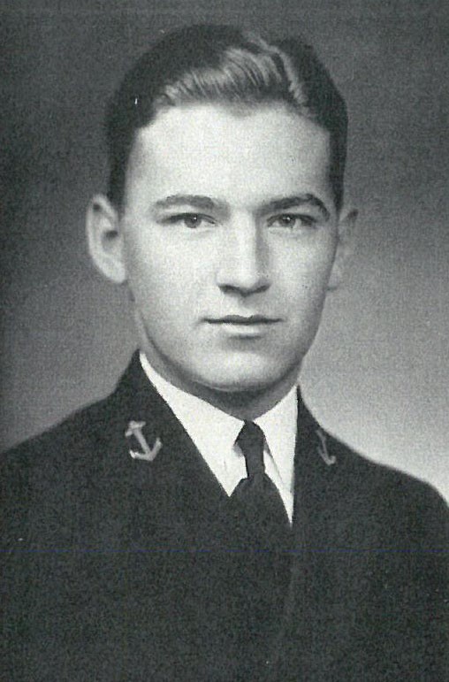 Photo of RADM Fred E. Bakutis copied from page 298 of the 1935 edition of the U.S. Naval Academy yearbook 'Lucky Bag'.