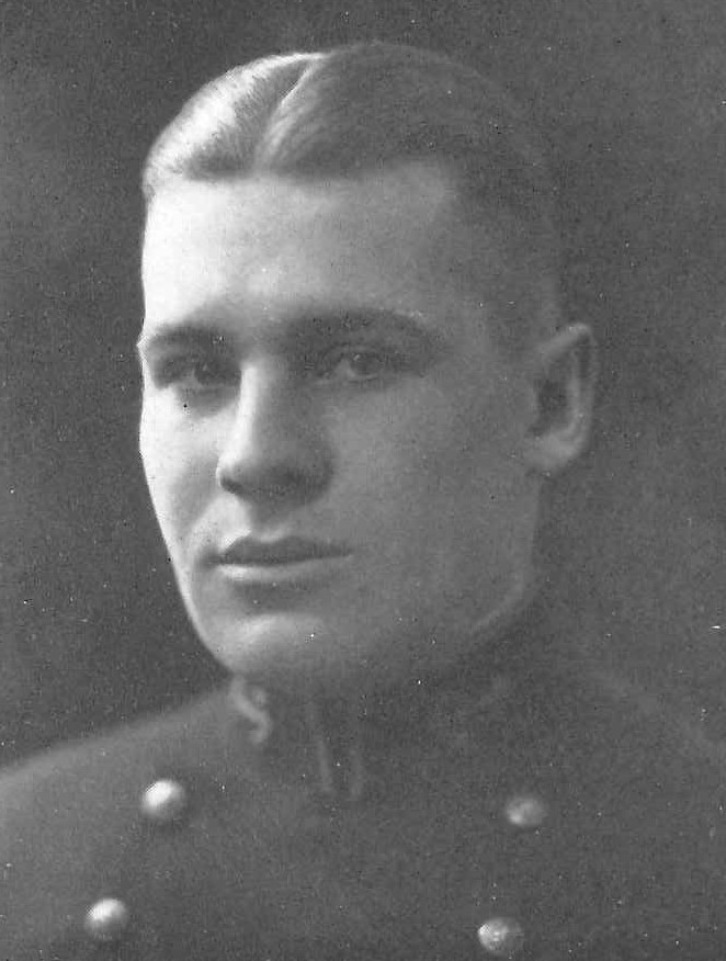 Photo of Captain Stephen G. Barchet copied from page 44 of the 1924 edition of the U.S. Naval Academy yearbook 'Lucky Bag'