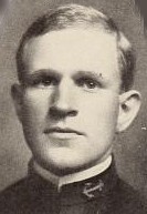 Photo of George Martin Baum copied from page 27 of the 1904 edition of the U.S. Naval Academy yearbook 'Lucky Bag'