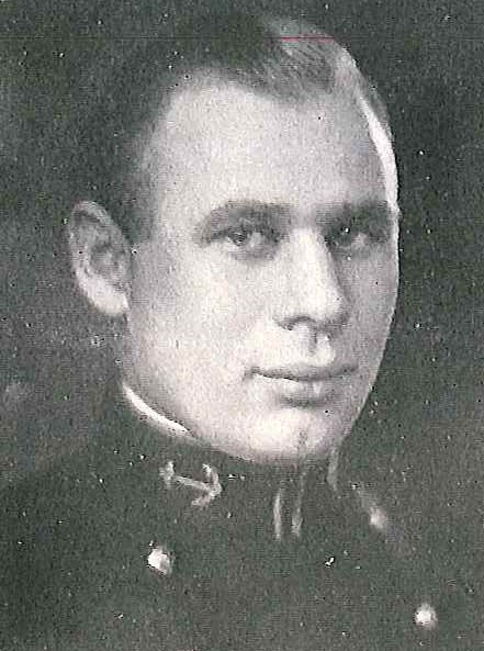 Photo of Captain William H. Benson copied from page 187 of the 1925 edition of the U.S. Naval Academy yearbook 'Lucky Bag'.