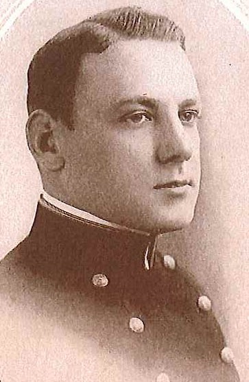 Photo of Admiral Russell S. Berkey copied from page 72 of the 1916 edition of the U.S. Naval Academy yearbook 'Lucky Bag'.
