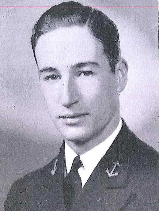 Photo of Rear Admiral Lawrence G. Bernard copied from page 248 of the 1937 edition of the U.S. Naval Academy yearbook 'Lucky Bag'.