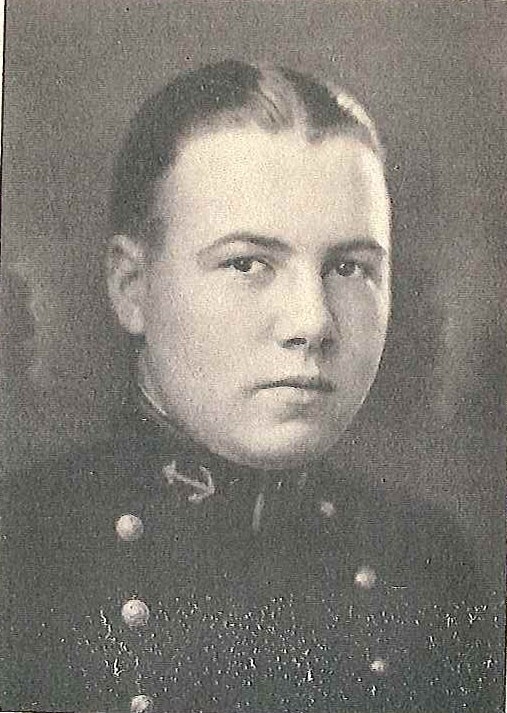 Photo of Captain Karl J. Biederman copied from page 437 of the 1926 edition of the U.S. Naval Academy yearbook 'Lucky Bag'.