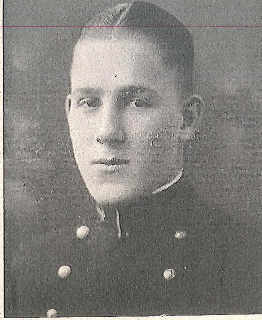 Photo of Captain Joseph L. Bird copied from page 312 of the 1926 edition of the U.S. Naval Academy yearbook 'Lucky Bag'.