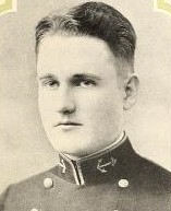 Photo of Floyd Charles Camp copied from the 1927 edition of the U.S. Naval Academy yearbook 'Lucky Bag'
