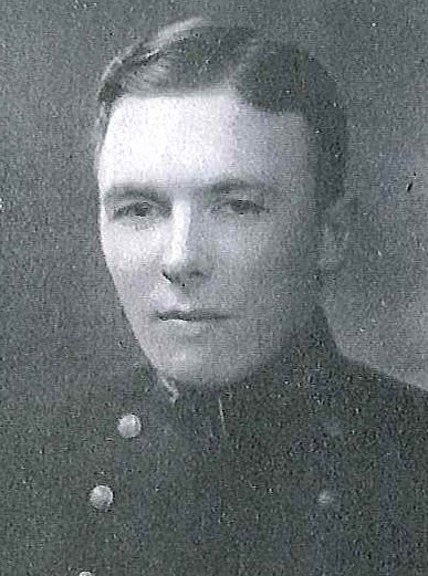 Photo of LCDR Gilbert C. Carpenter copied from page 97 of the 1930 edition of the U.S. Naval Academy yearbook 'Lucky Bag'.