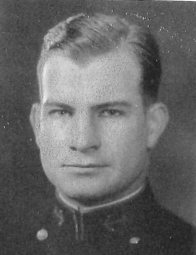 Photo of Captain Thomas E. Chambers copied from page 136 of the 1932 edition of the U.S. Naval Academy yearbook 'Lucky Bag'.