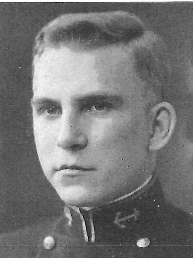 Photo of Captain Waldeman N. Christensen copied from page 61 of the 1925 edition of the U.S. Naval Academy yearbook 'Lucky Bag'.