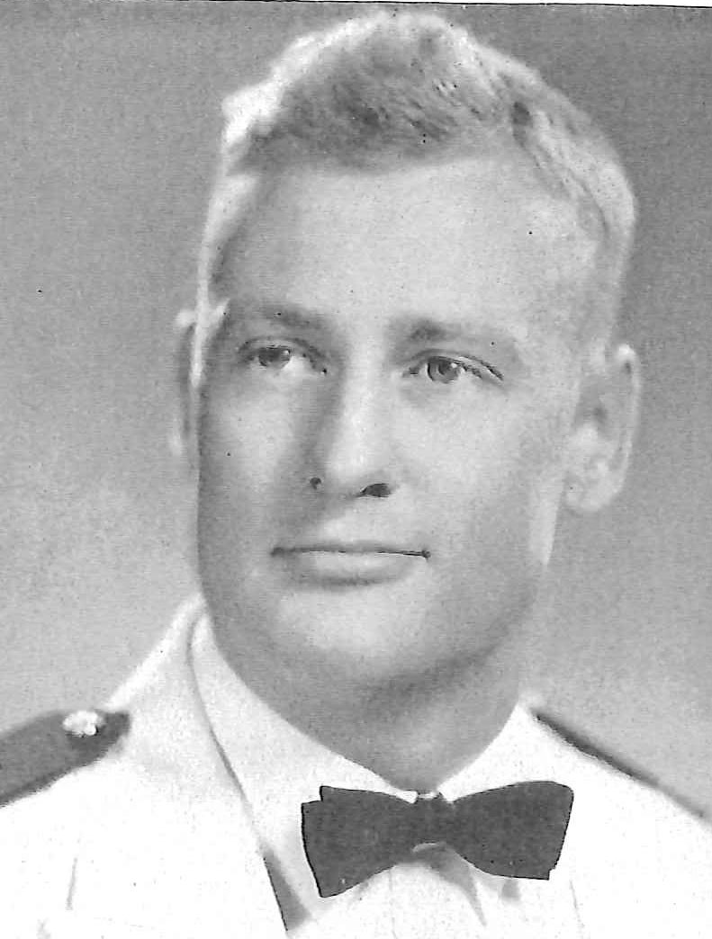 Photo of Captain Asa A. Clark, III copied from page 316 of the 1941 edition of the U.S. Naval Academy yearbook 'Lucky Bag'.