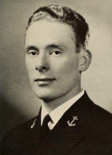 Photo of Richard G. Colbert copied from the 1937 edition of the U.S. Naval Academy yearbook 'Lucky Bag'