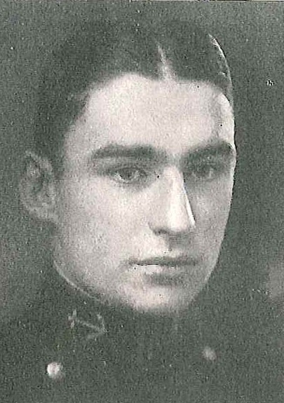 Photo of Captain John F. Delaney copied from page 206 of the 1925 edition of the U.S. Naval Academy yearbook 'Lucky Bag'.