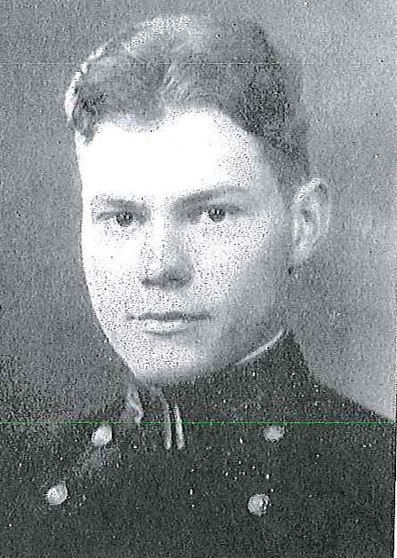 Photo of Captain John C. DeWitt copied from page 86 of the 1932 edition of the U.S. Naval Academy yearbook 'Lucky Bag'.