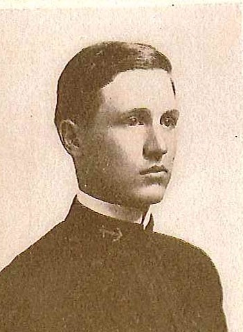 Photo of Commander Grattan C. Dichman copied from page 44 of the 1907 edition of the U.S. Naval Academy yearbook 'Lucky Bag'.