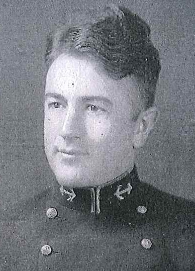 Photo of Captain Willie M. Dickey copied from page 93 of the 1934 edition of the U.S. Naval Academy yearbook 'Lucky Bag'.
